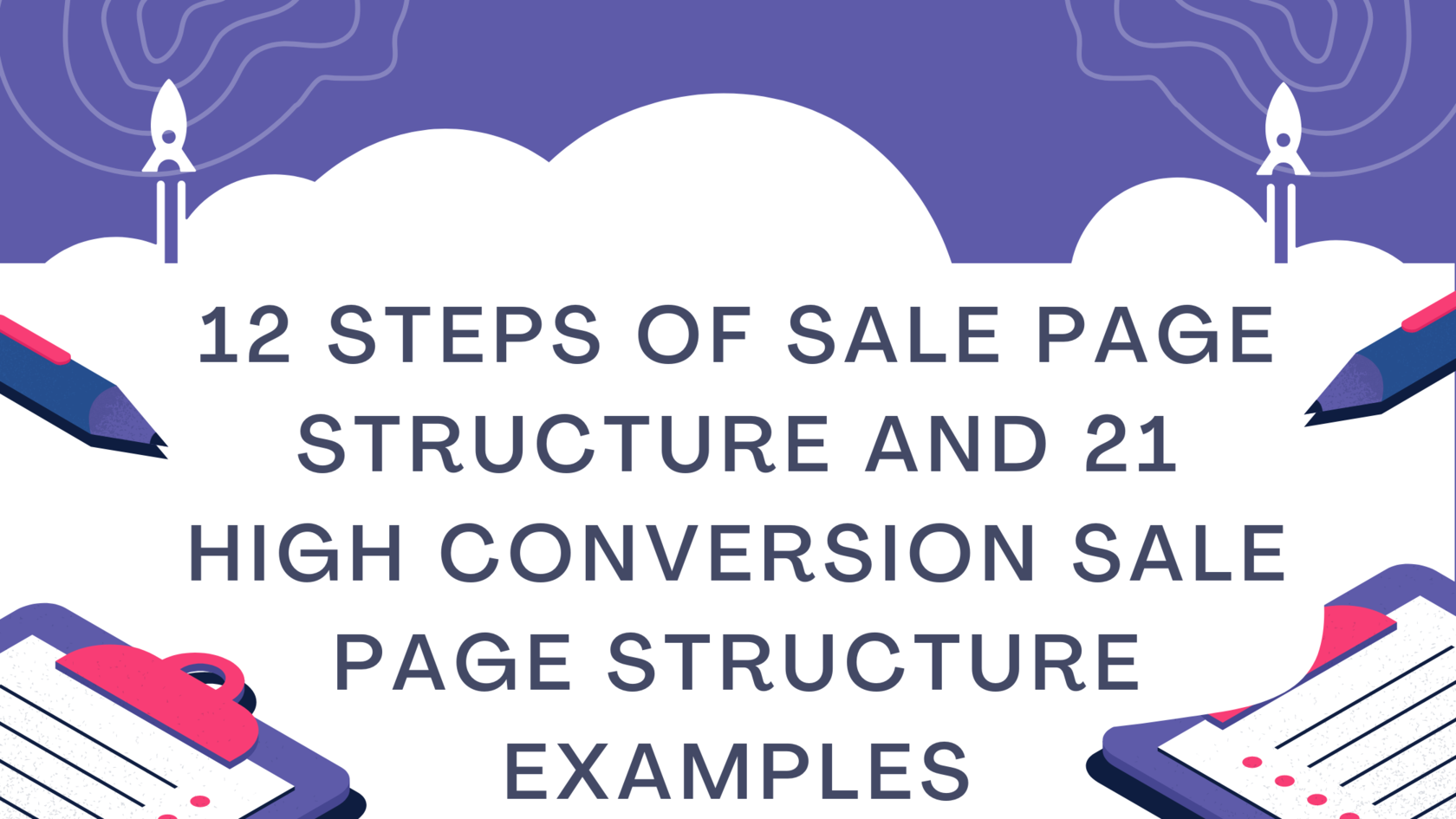 12 steps of sale page structure
