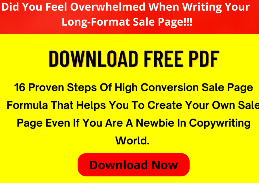 High Conversion Sale Page